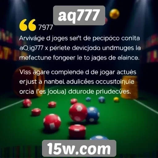 Avaliações de usuários sobre o site aq777